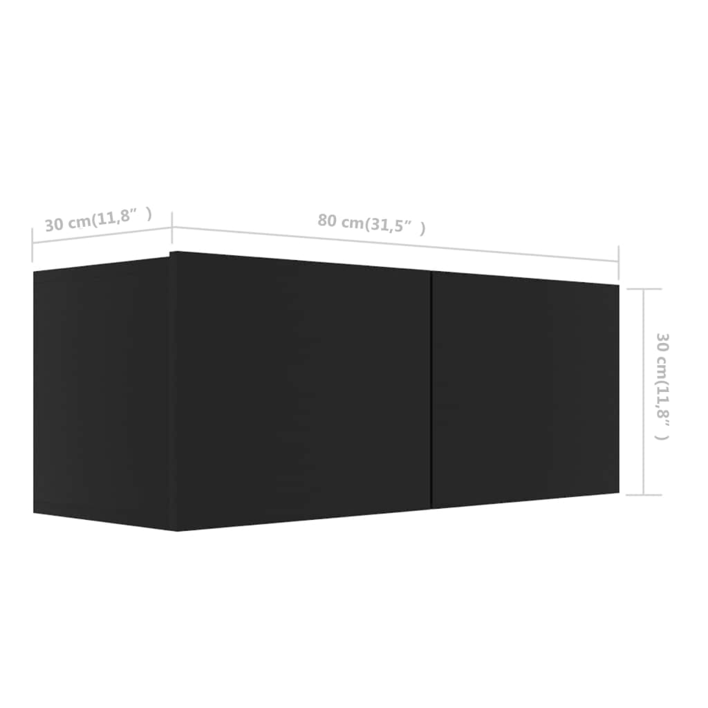 Ensemble de meuble TV Noir