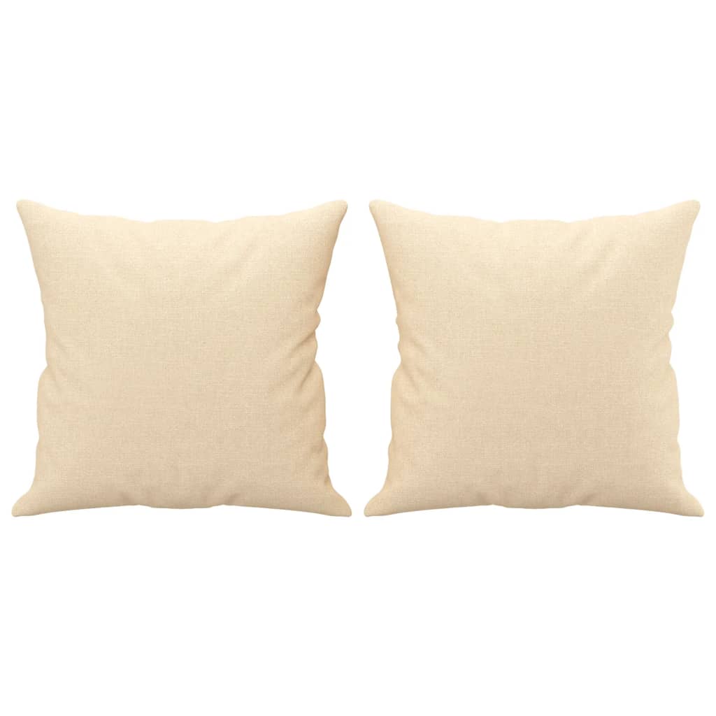 Coussins Déco Crème