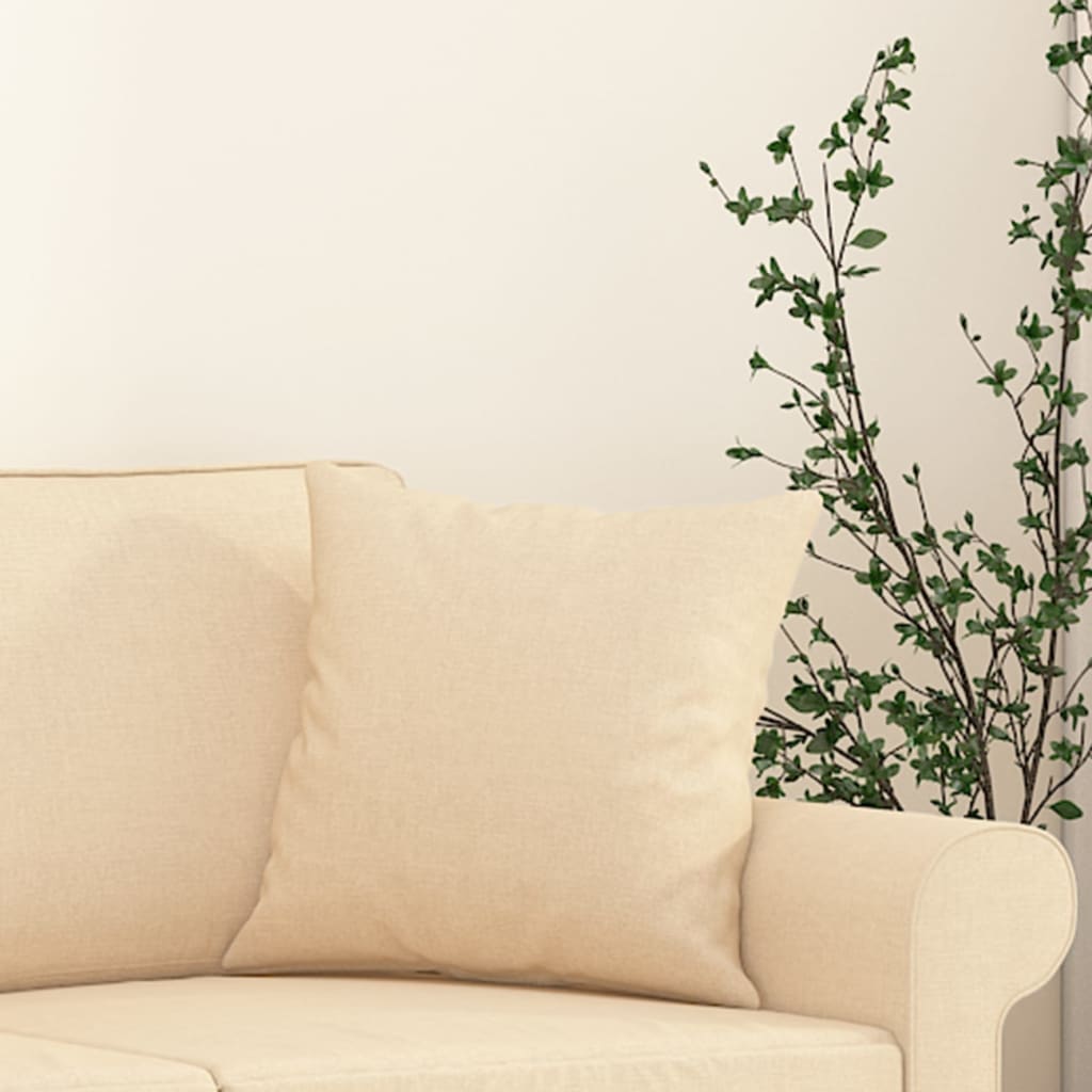 Coussins Déco Crème