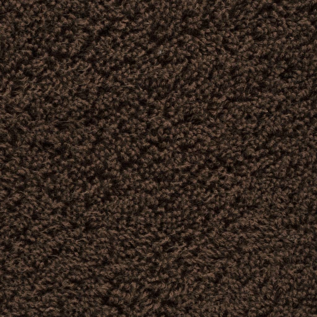 Serviettes de douche x4 Marron 140cm