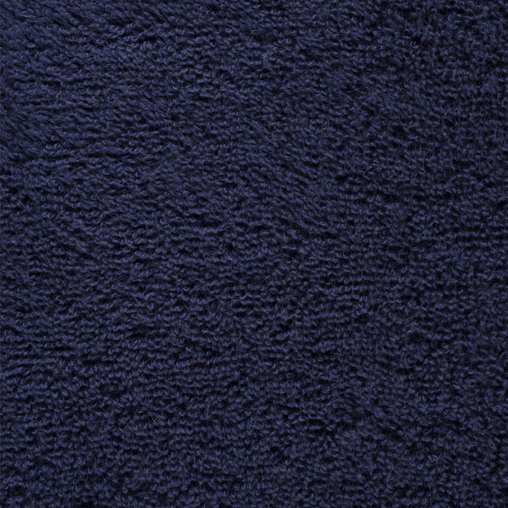 Ensemble de serviettes x8 Bleu marine