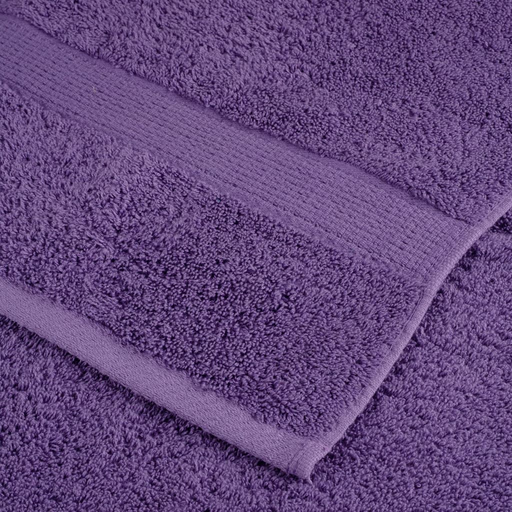 Ensemble de serviette x8 Violet