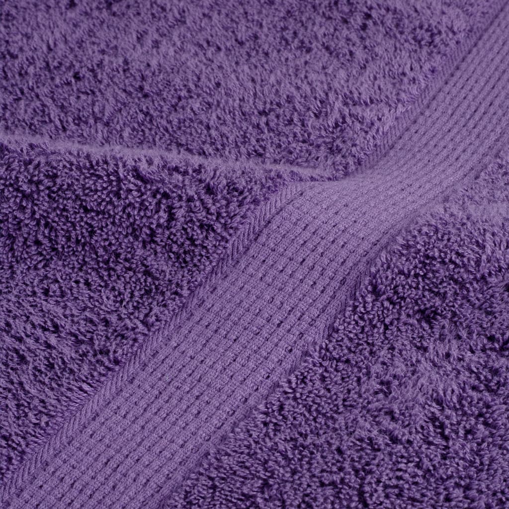 Ensemble de serviette x8 Violet