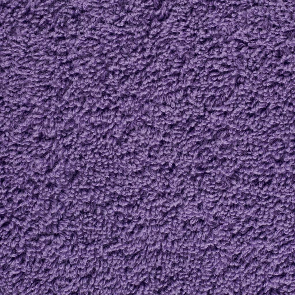 Ensemble de serviette x8 Violet