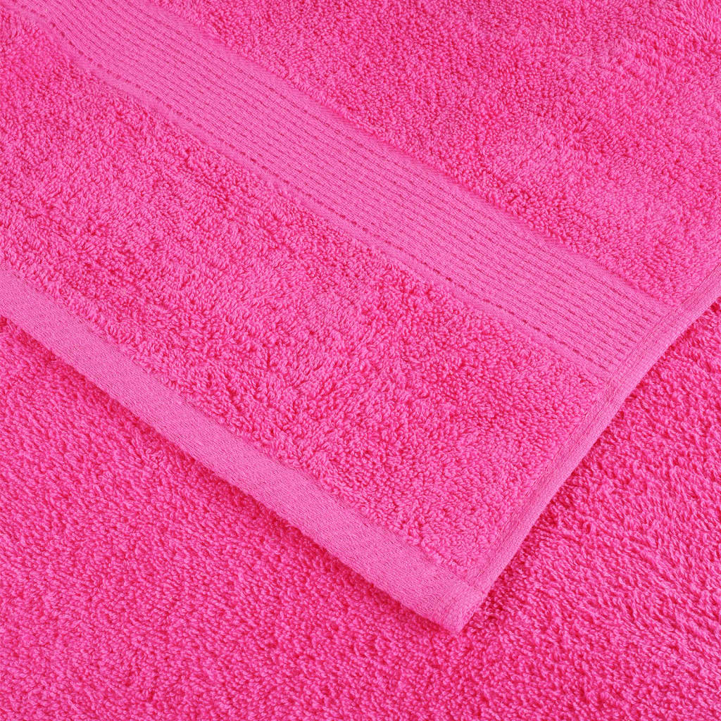 Ensemble de serviettes x8 Rose