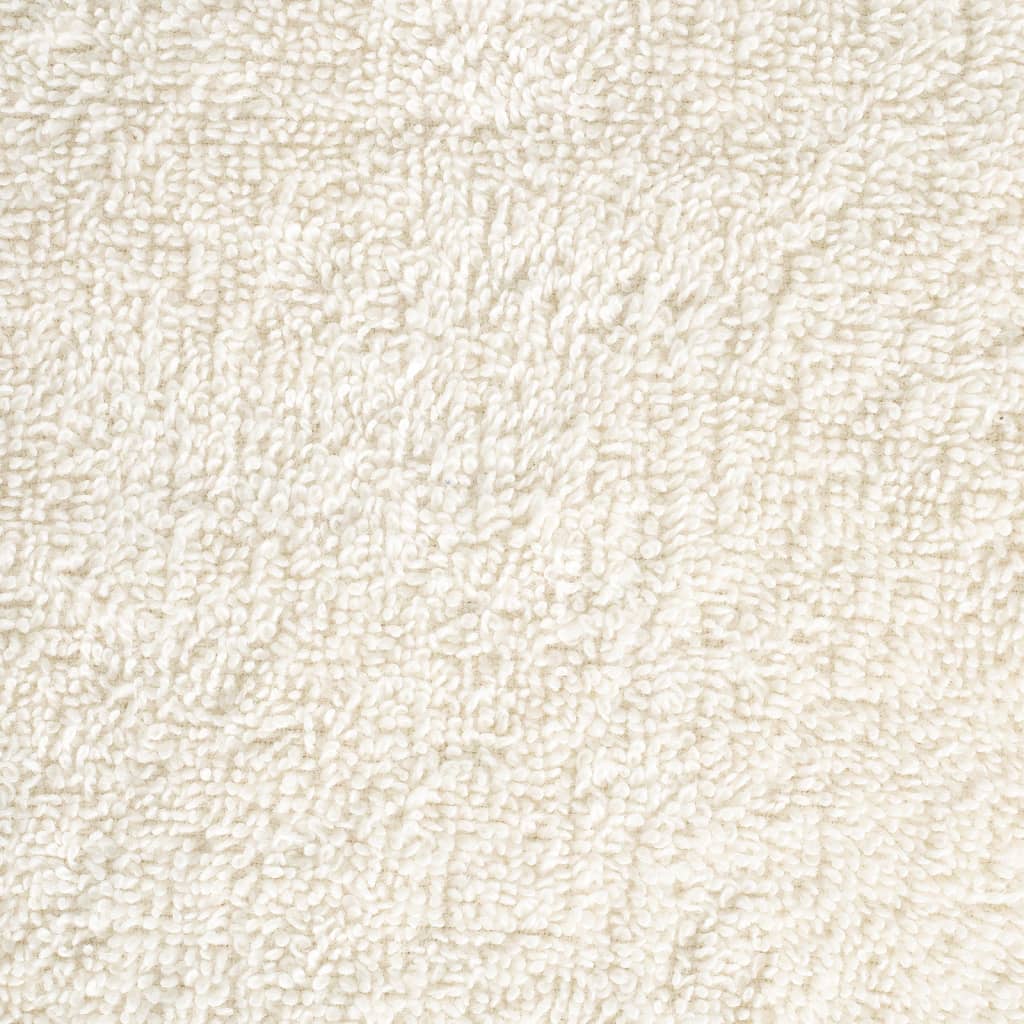 Ensemble de serviettes x6 Crème