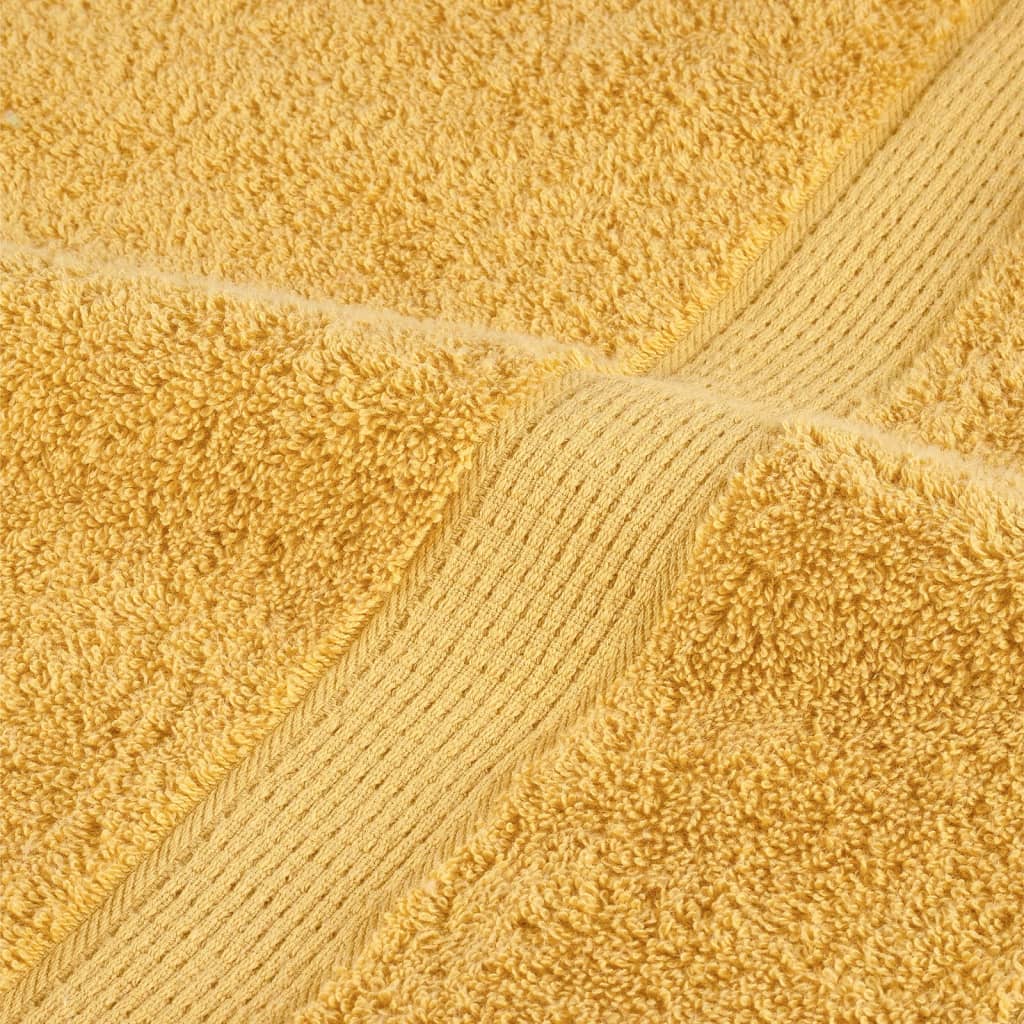 Ensemble de serviettes x12 Dorée