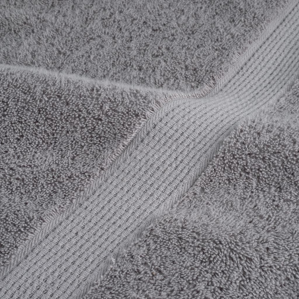 Ensemble de serviettes x12 Gris