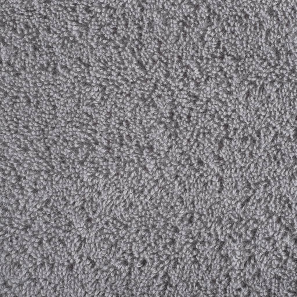 Ensemble de serviettes x12 Gris