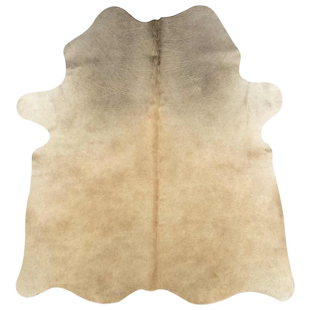 Tapis en véritable peau de vache Beige
