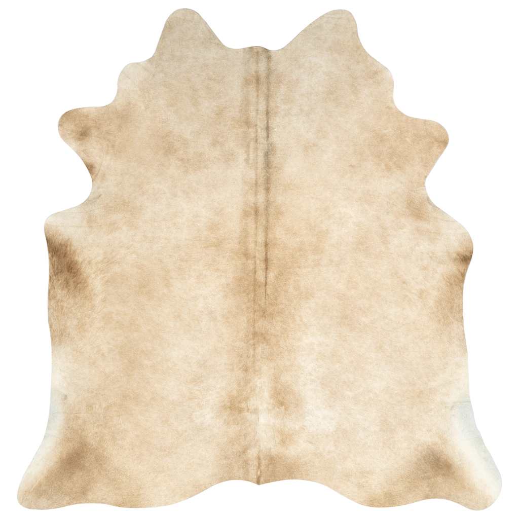 Tapis en véritable peau de vache Beige