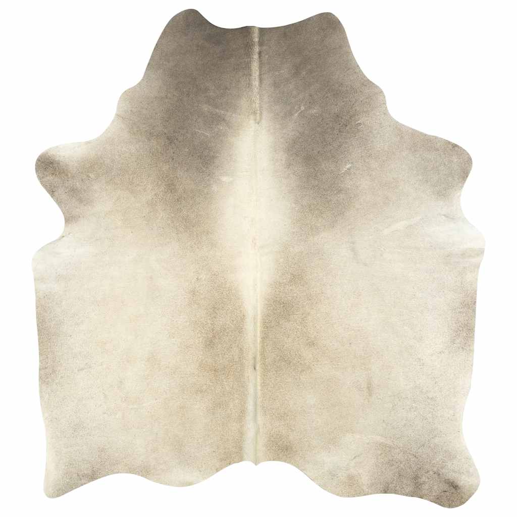 Tapis en véritable peau de vache Beige