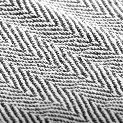 Plaid en Coton Bleu Marine 125x150 cm
