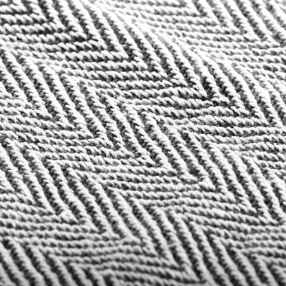 Plaid en Coton Bleu Marine 220x250 cm