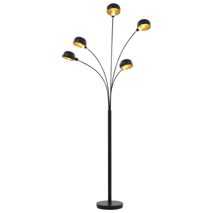 Lampadaire Noir et doré