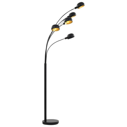 Lampadaire Noir et doré