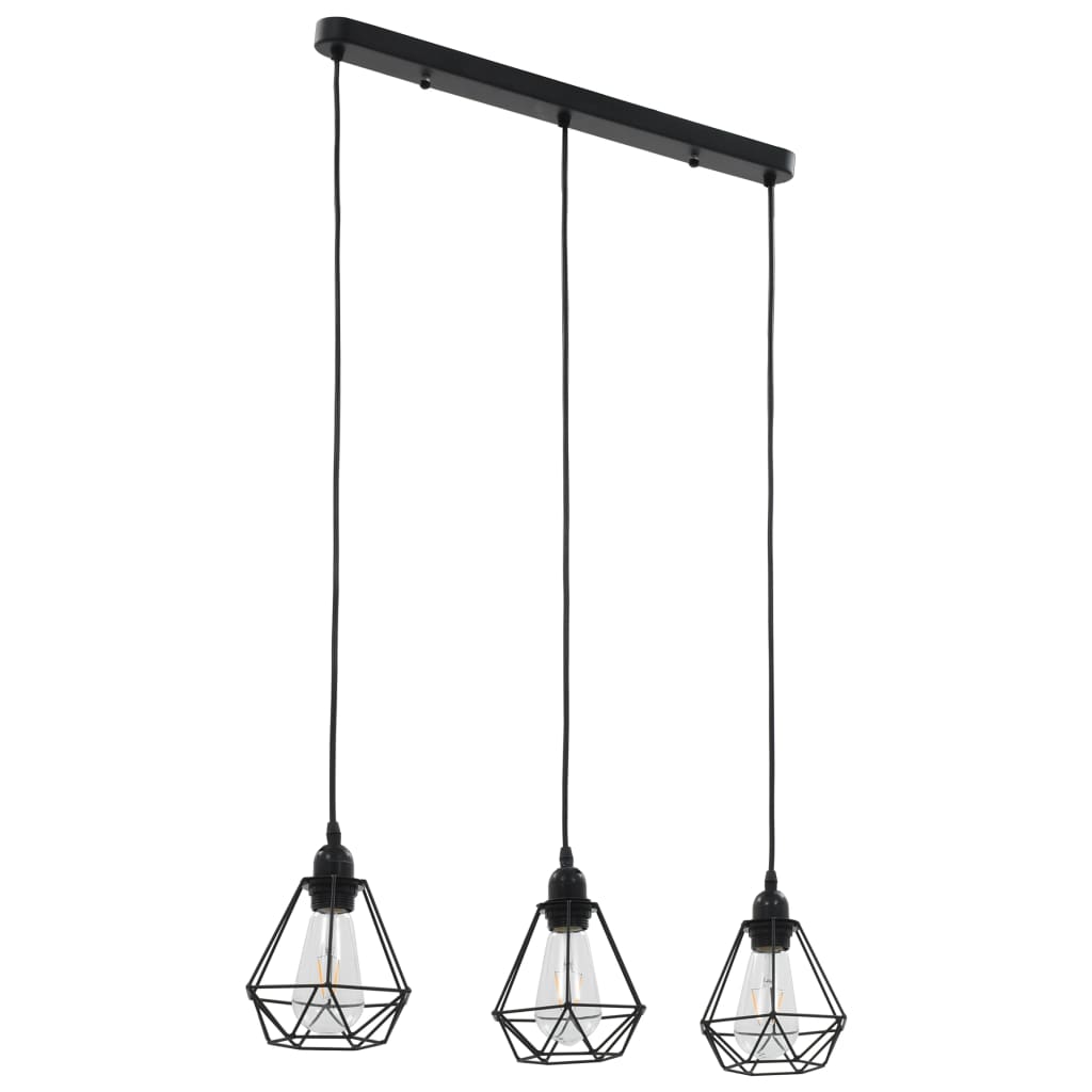 Plafonnier Diamant Noir