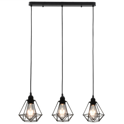Plafonnier Diamant Noir