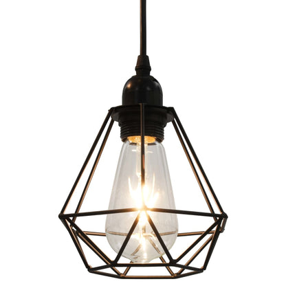 Plafonnier Diamant Noir