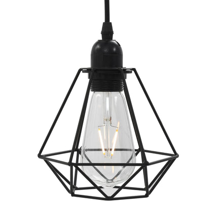 Plafonnier Diamant Noir
