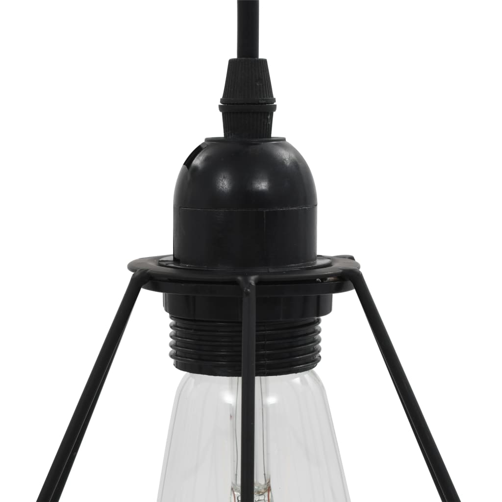 Plafonnier Diamant Noir