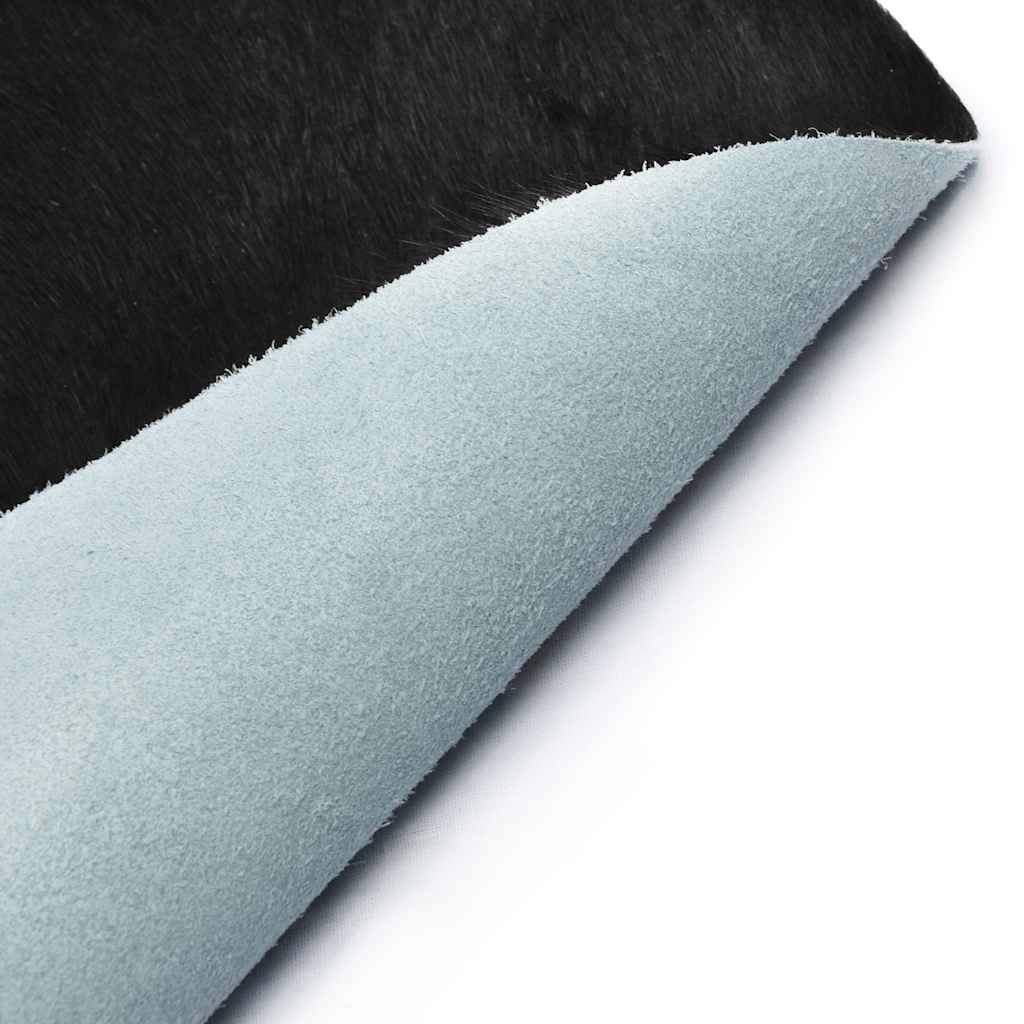 Tapis en Véritable peau de Vache Noir & Blanc