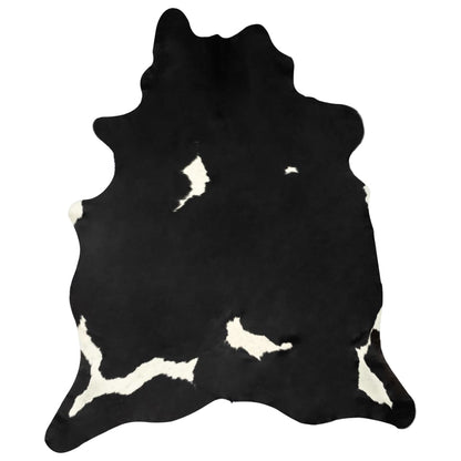 Tapis en Véritable peau de Vache Noir & Blanc