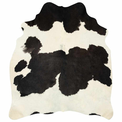 Tapis en Véritable peau de Vache Noir & Blanc