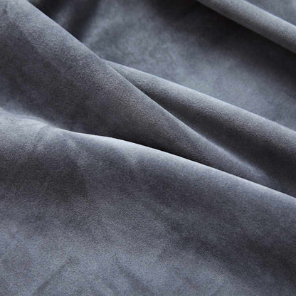 Rideaux occultants en Velours Anthracite 140x225cm