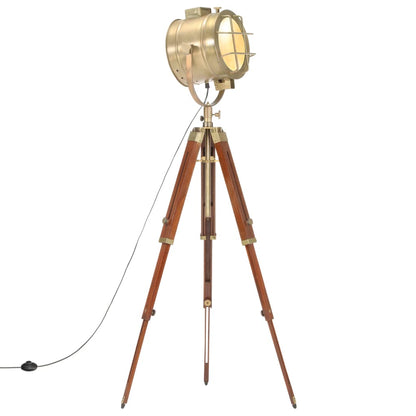Lampadaire bois de manguier massif 165 cm