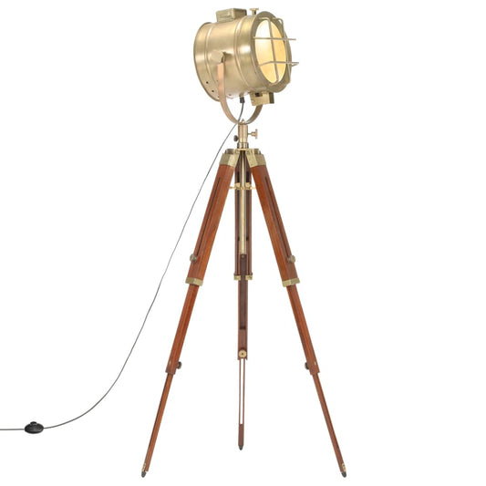 Lampadaire bois de manguier massif 165 cm