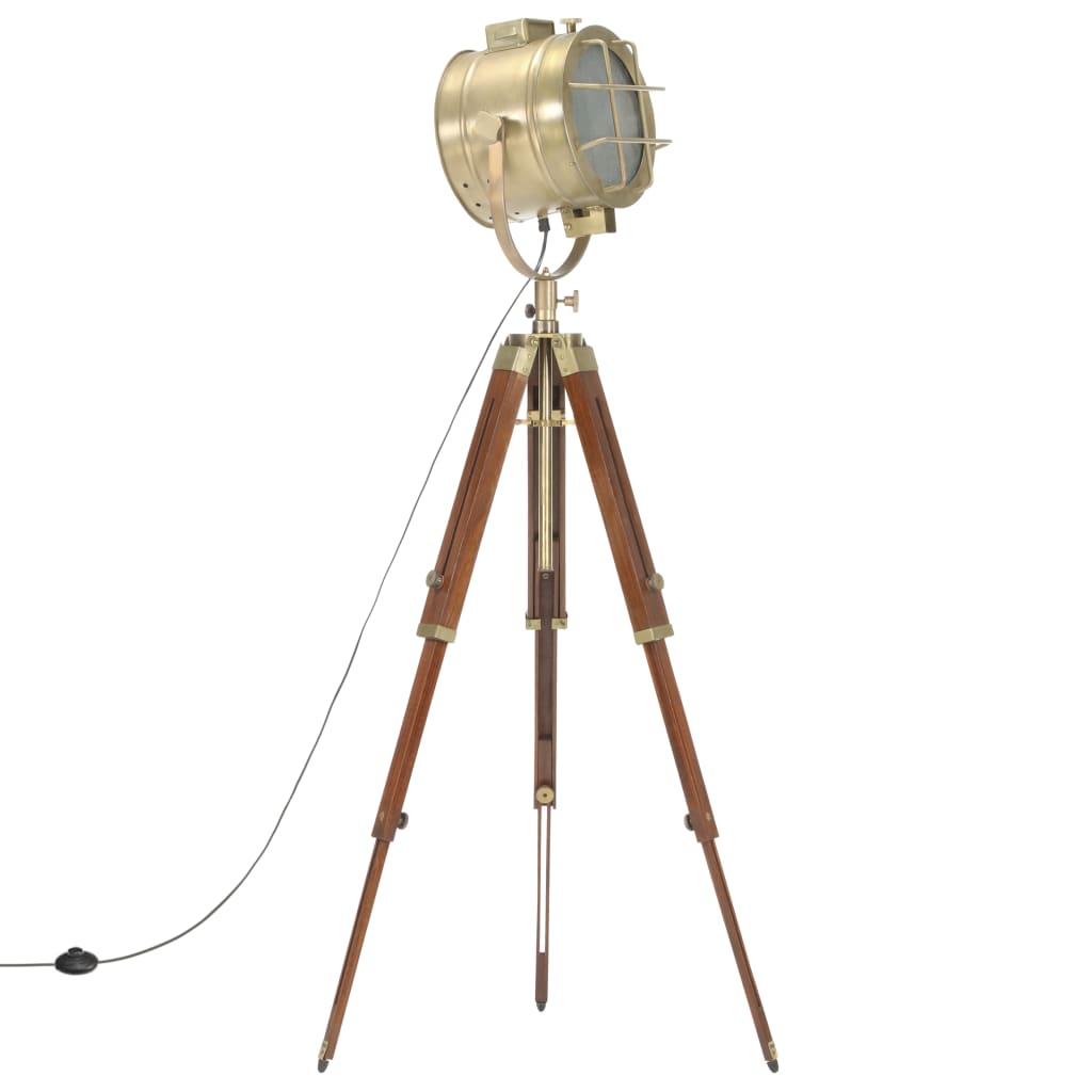 Lampadaire bois de manguier massif 165 cm