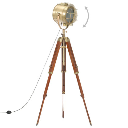 Lampadaire bois de manguier massif 165 cm
