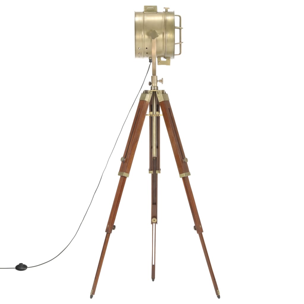 Lampadaire bois de manguier massif 165 cm