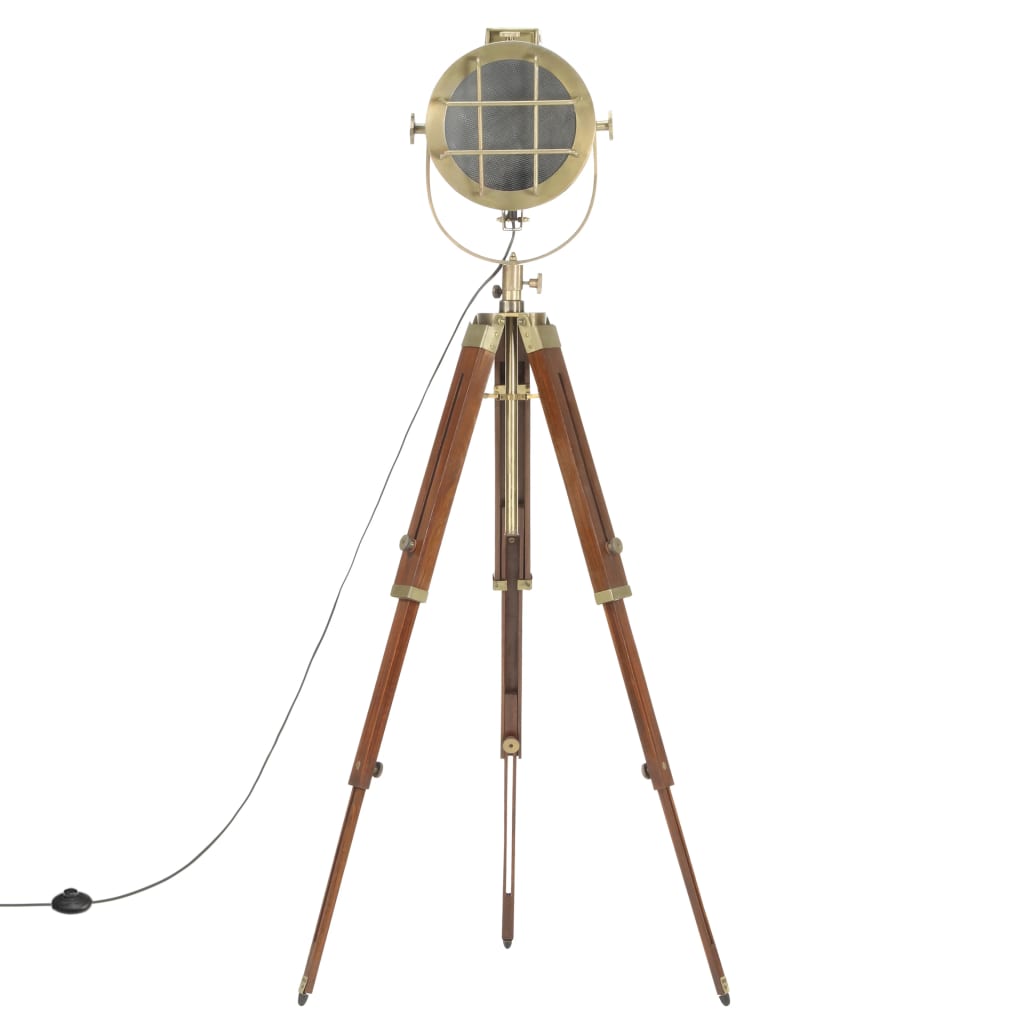 Lampadaire bois de manguier massif 165 cm