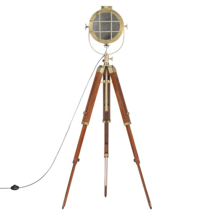 Lampadaire bois de manguier massif 165 cm