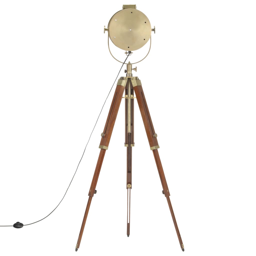 Lampadaire bois de manguier massif 165 cm