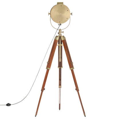 Lampadaire bois de manguier massif 165 cm