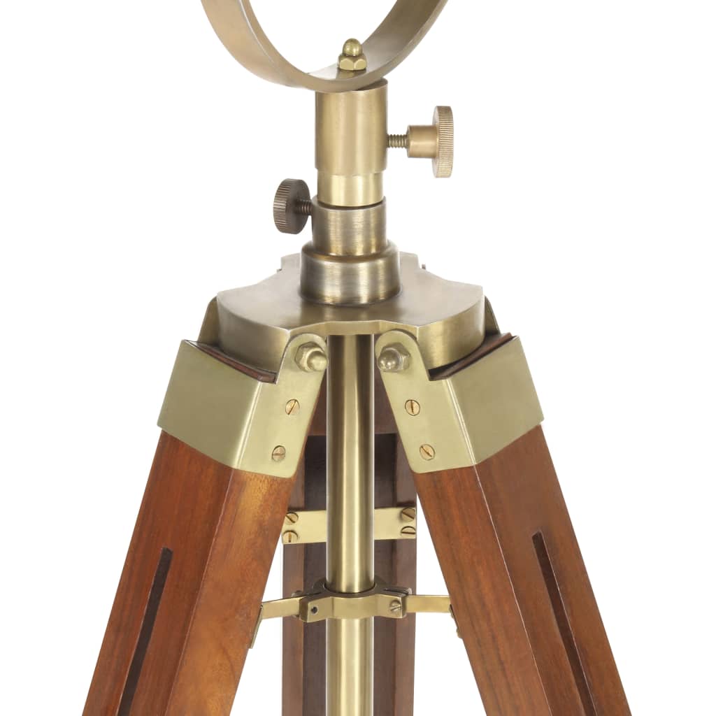 Lampadaire bois de manguier massif 165 cm