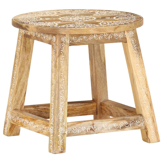 Tabouret peint à la main en Bois de manguier