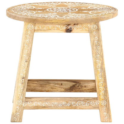 Tabouret peint à la main en Bois de manguier