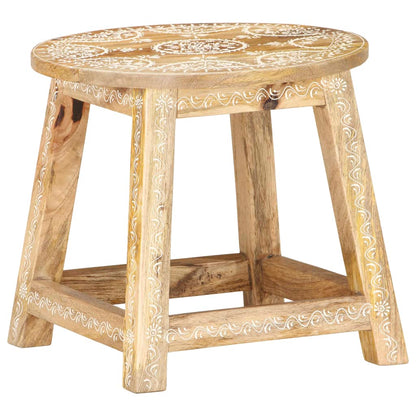 Tabouret peint à la main en Bois de manguier