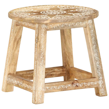 Tabouret peint à la main en Bois de manguier