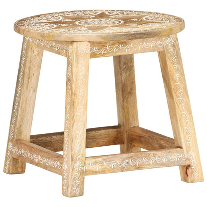 Tabouret peint à la main en Bois de manguier