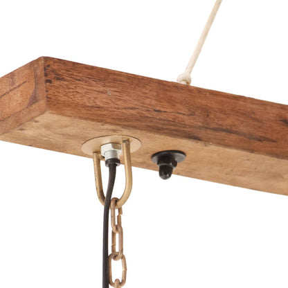 Lampe suspendue industrielle Laiton 109cm
