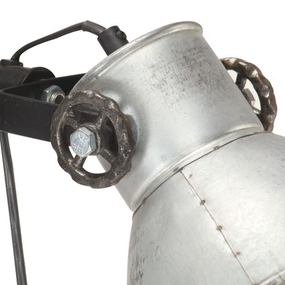 Lampadaire avec 2 abat-jour Argenté E27 Fonte