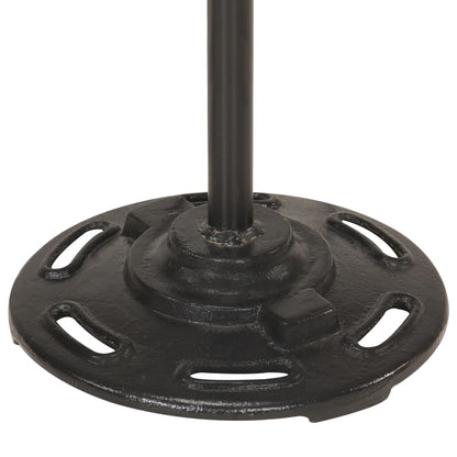 Lampadaire avec 2 abat-jour Argenté E27 Fonte