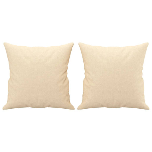 Coussins Déco Crème