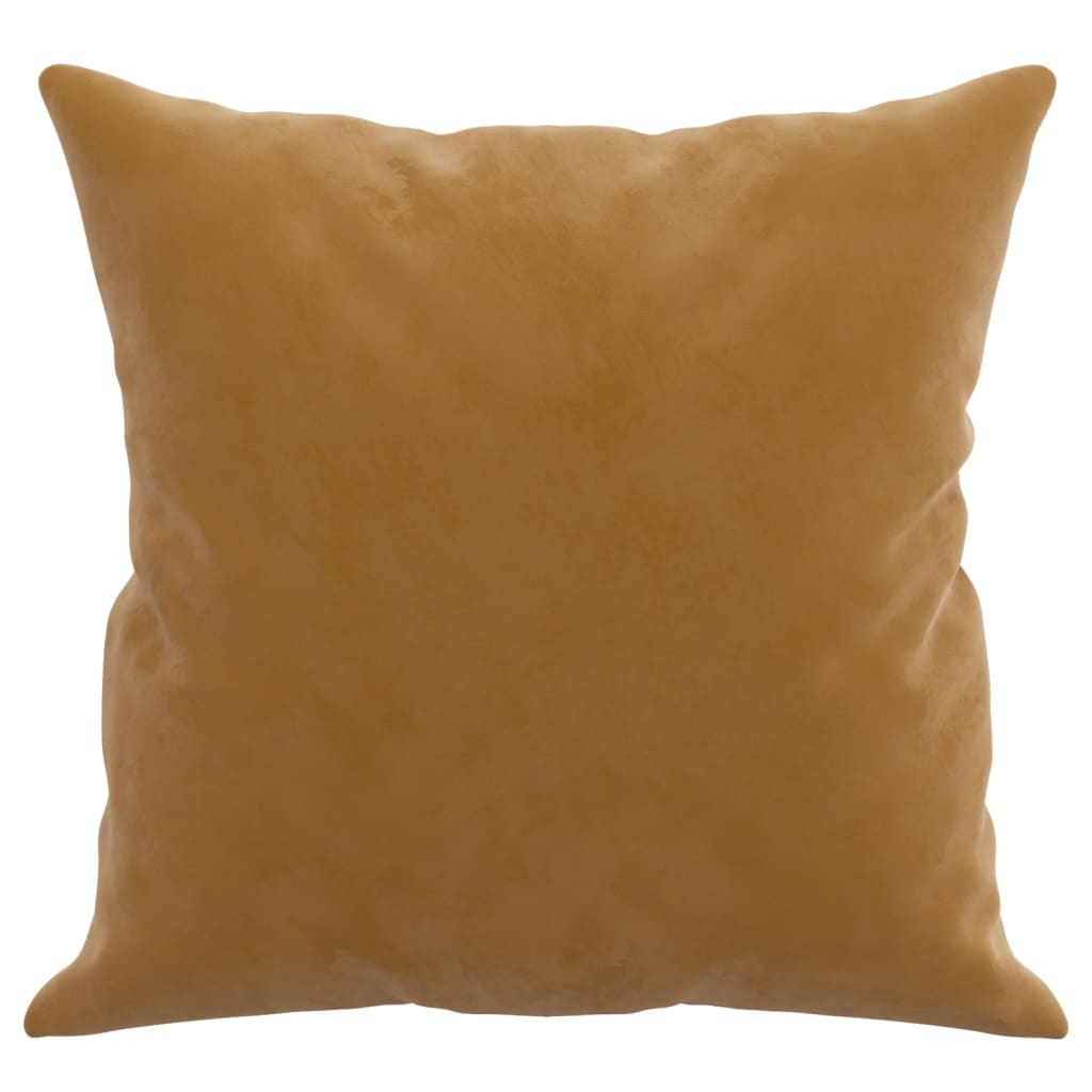 Coussins Velour Marron