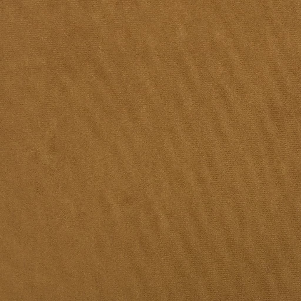 Coussins Velour Marron